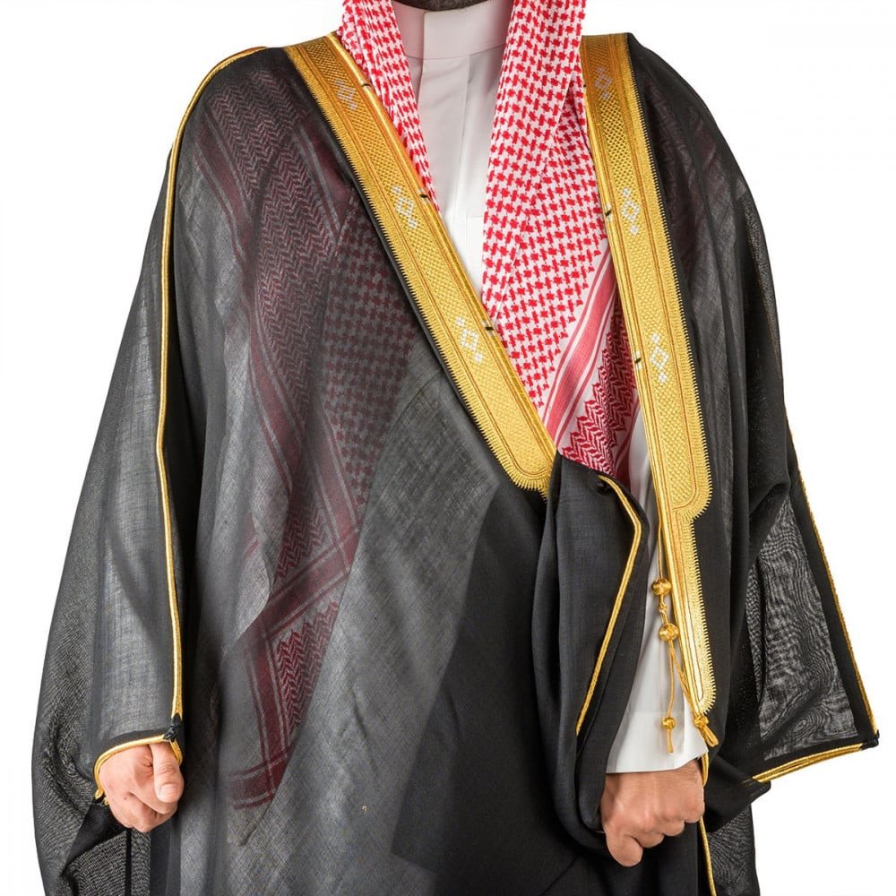 بشت متوسع غاط ياباني زري حر-أسود