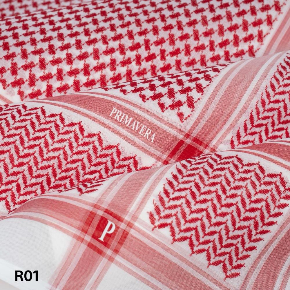 شماغ بريمافيرا احمر كلاسيك 25