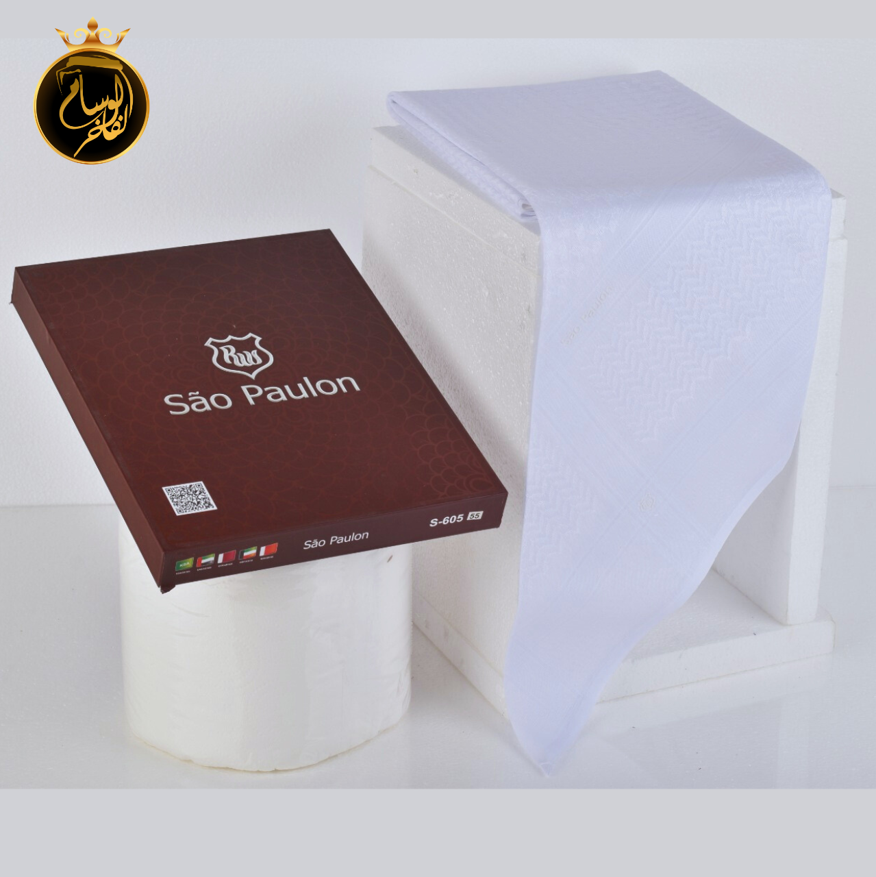 شماغ سوبالون ابيض 605