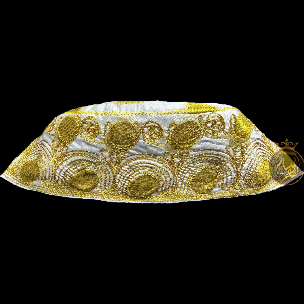 طاقية زري ذهبي