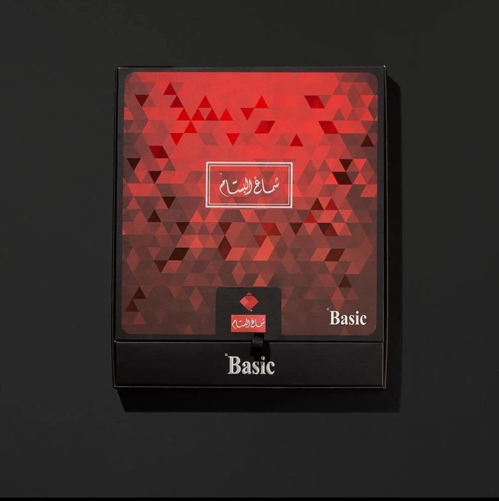 شماغ البسام بيسك انجليزي