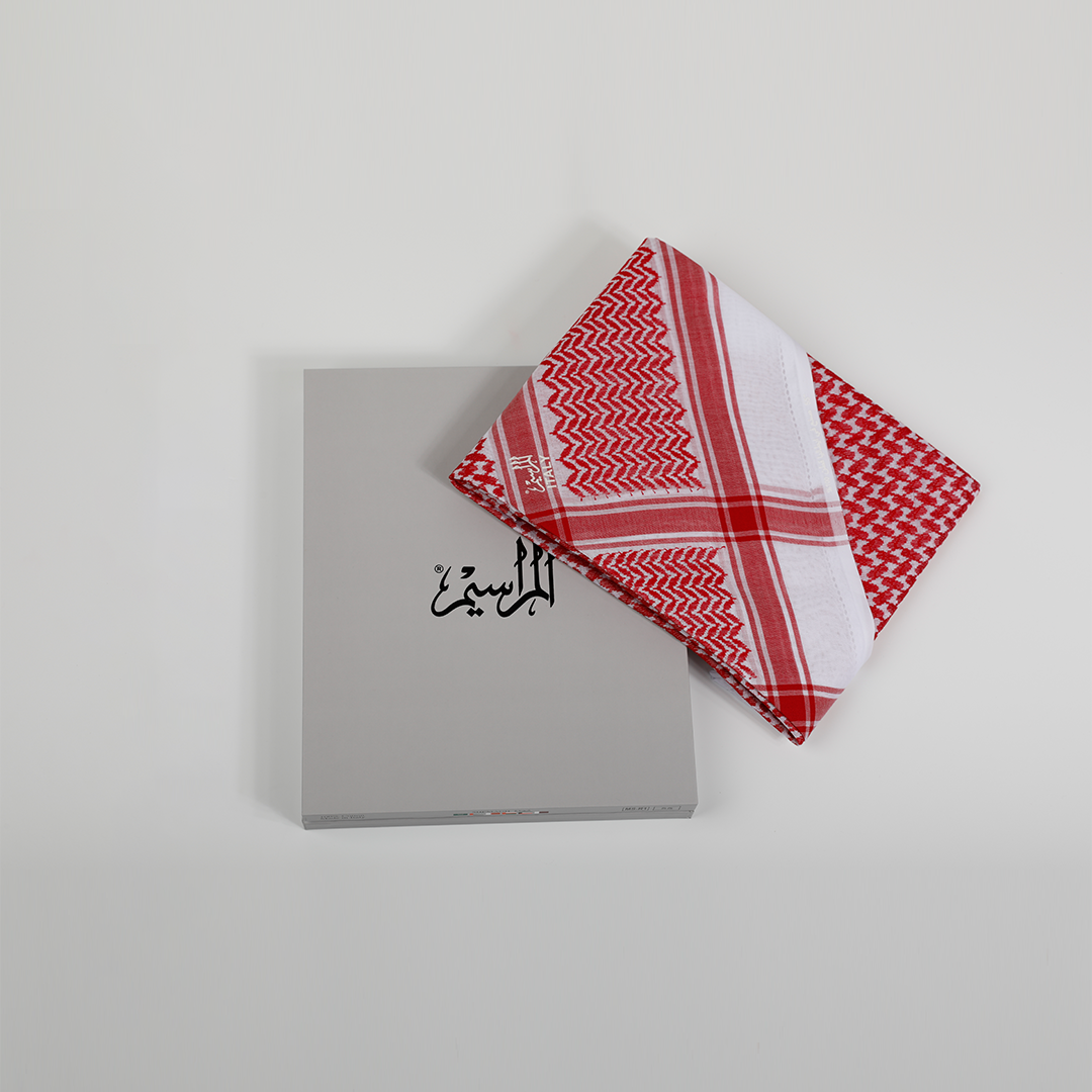 شماغ المراسيم أحمر R1